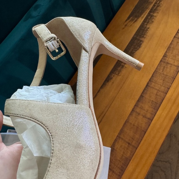 Jimmy Choo Emily sandal shimmering suede - Picture 6 of 7